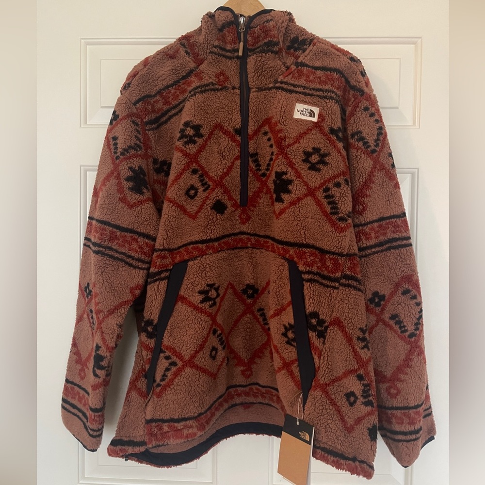 North Face Men’s Printed Campshire Pullover Hoodie XL